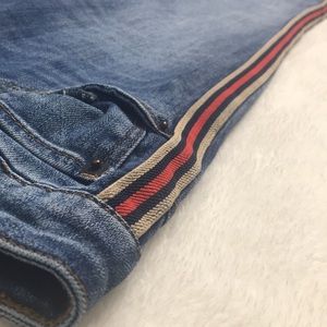 Sts blue jeans with side piping